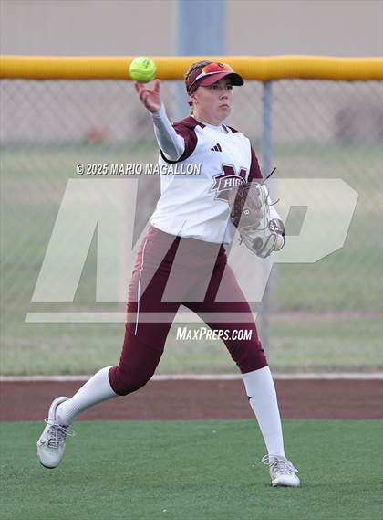 Thumbnail 1 in Mission @ Flour Bluff Softball (UIL Girls Softball 5A D1 Bi-District) photogallery.