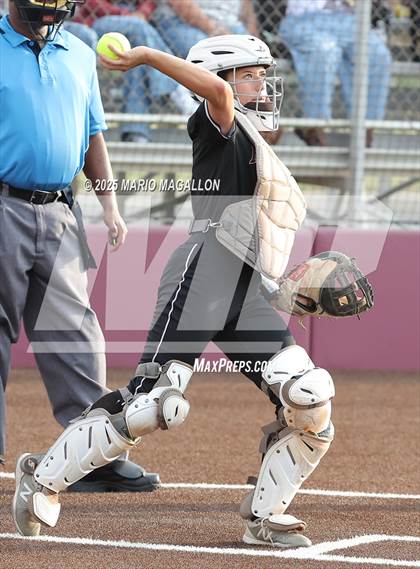 Thumbnail 2 in Mission @ Flour Bluff Softball (UIL Girls Softball 5A D1 Bi-District) photogallery.