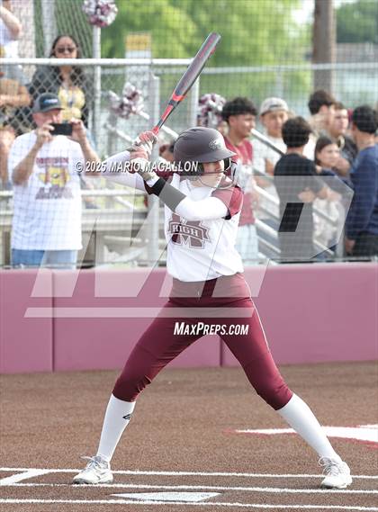 Thumbnail 2 in Mission @ Flour Bluff Softball (UIL Girls Softball 5A D1 Bi-District) photogallery.