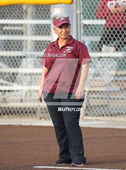 Thumbnail 3 in Mission @ Flour Bluff Softball (UIL Girls Softball 5A D1 Bi-District) photogallery.