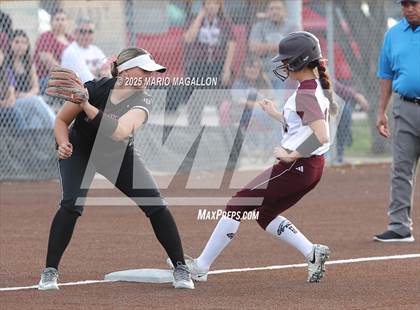 Thumbnail 3 in Mission @ Flour Bluff Softball (UIL Girls Softball 5A D1 Bi-District) photogallery.