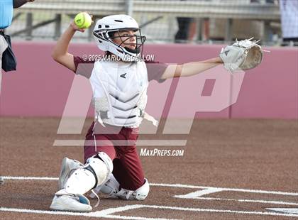 Thumbnail 3 in Mission @ Flour Bluff Softball (UIL Girls Softball 5A D1 Bi-District) photogallery.