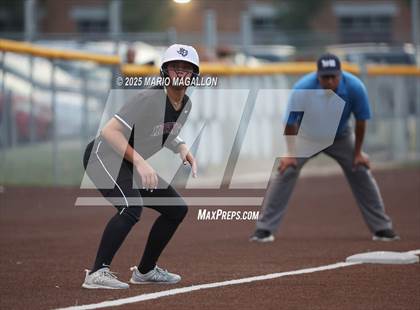 Thumbnail 3 in Mission @ Flour Bluff Softball (UIL Girls Softball 5A D1 Bi-District) photogallery.