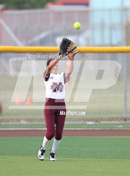 Thumbnail 2 in Mission @ Flour Bluff Softball (UIL Girls Softball 5A D1 Bi-District) photogallery.