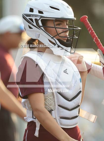 Thumbnail 3 in Mission @ Flour Bluff Softball (UIL Girls Softball 5A D1 Bi-District) photogallery.