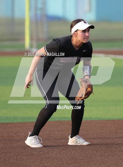 Thumbnail 2 in Mission @ Flour Bluff Softball (UIL Girls Softball 5A D1 Bi-District) photogallery.