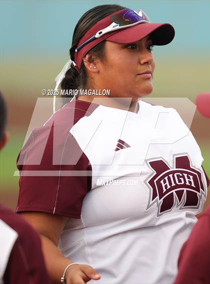Thumbnail 1 in Mission @ Flour Bluff Softball (UIL Girls Softball 5A D1 Bi-District) photogallery.