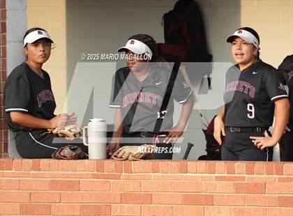 Thumbnail 1 in Mission @ Flour Bluff Softball (UIL Girls Softball 5A D1 Bi-District) photogallery.