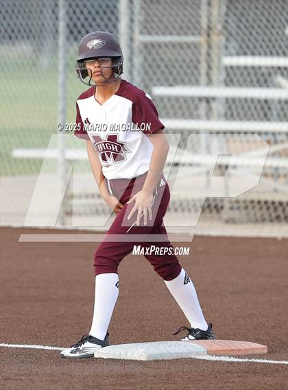 Thumbnail 2 in Mission @ Flour Bluff Softball (UIL Girls Softball 5A D1 Bi-District) photogallery.