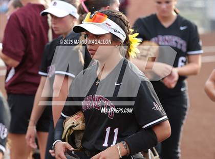 Thumbnail 3 in Mission @ Flour Bluff Softball (UIL Girls Softball 5A D1 Bi-District) photogallery.