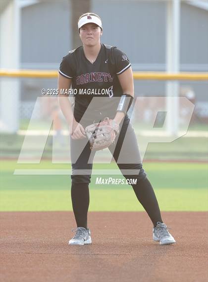 Thumbnail 2 in Mission @ Flour Bluff Softball (UIL Girls Softball 5A D1 Bi-District) photogallery.