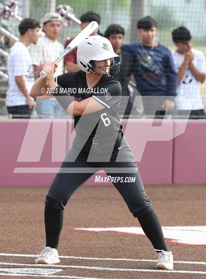 Thumbnail 2 in Mission @ Flour Bluff Softball (UIL Girls Softball 5A D1 Bi-District) photogallery.