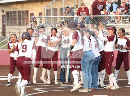 Thumbnail 3 in Mission @ Flour Bluff Softball (UIL Girls Softball 5A D1 Bi-District) photogallery.