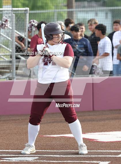 Thumbnail 3 in Mission @ Flour Bluff Softball (UIL Girls Softball 5A D1 Bi-District) photogallery.