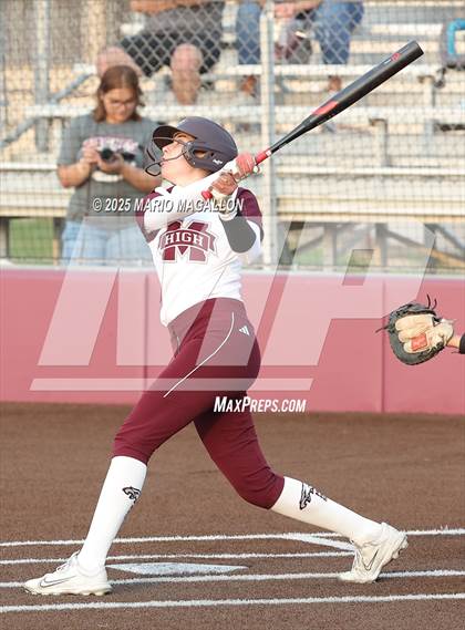 Thumbnail 3 in Mission @ Flour Bluff Softball (UIL Girls Softball 5A D1 Bi-District) photogallery.