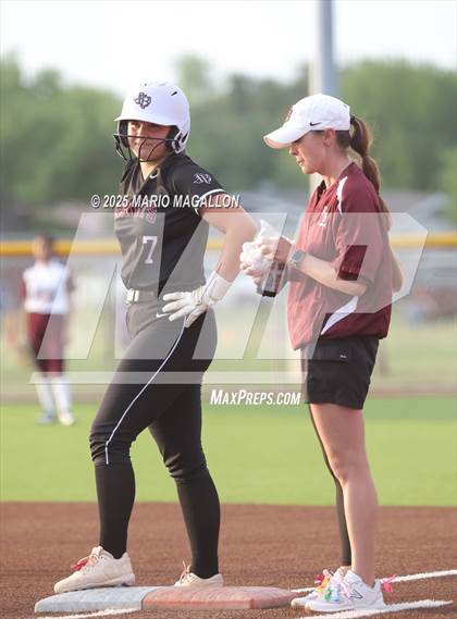 Thumbnail 3 in Mission @ Flour Bluff Softball (UIL Girls Softball 5A D1 Bi-District) photogallery.