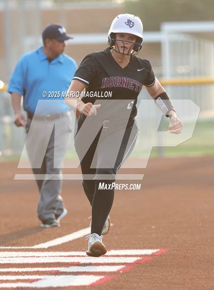 Thumbnail 1 in Mission @ Flour Bluff Softball (UIL Girls Softball 5A D1 Bi-District) photogallery.