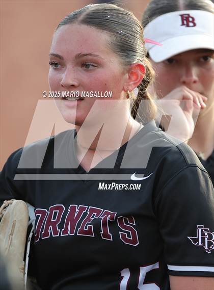Thumbnail 1 in Mission @ Flour Bluff Softball (UIL Girls Softball 5A D1 Bi-District) photogallery.