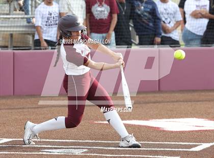 Thumbnail 3 in Mission @ Flour Bluff Softball (UIL Girls Softball 5A D1 Bi-District) photogallery.
