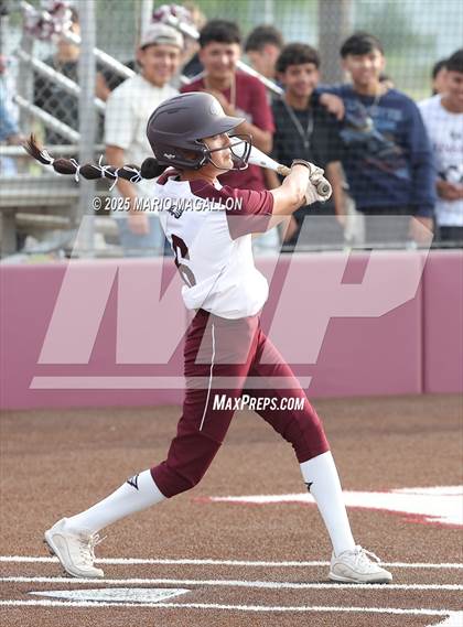 Thumbnail 2 in Mission @ Flour Bluff Softball (UIL Girls Softball 5A D1 Bi-District) photogallery.