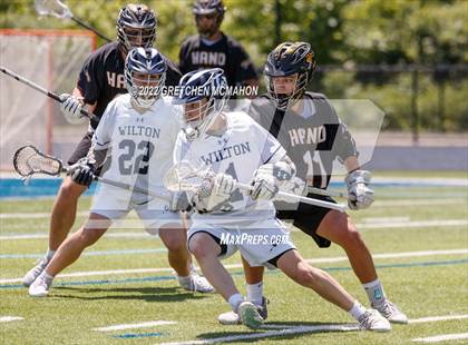 Thumbnail 1 in Wilton vs. Hand (CIAC Class M 1/4 Finals) photogallery.