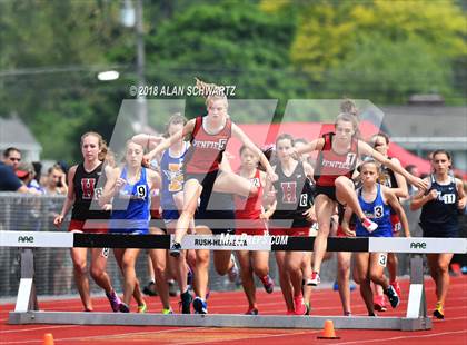 Thumbnail 3 in Section V Finals (Girls Steeplechase) photogallery.
