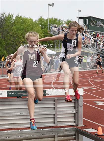 Thumbnail 1 in Section V Finals (Girls Steeplechase) photogallery.