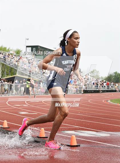 Thumbnail 2 in Section V Finals (Girls Steeplechase) photogallery.