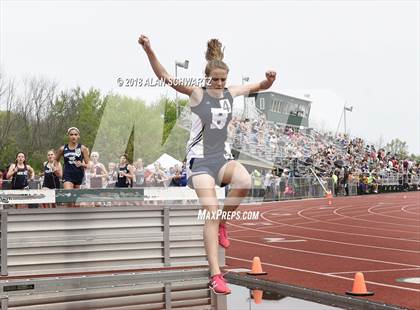 Thumbnail 2 in Section V Finals (Girls Steeplechase) photogallery.