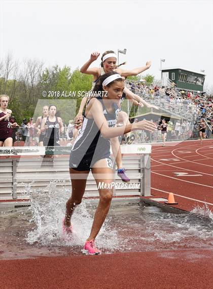 Thumbnail 2 in Section V Finals (Girls Steeplechase) photogallery.