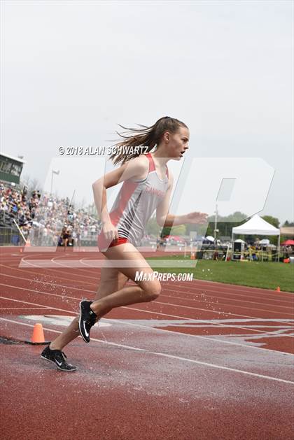 Thumbnail 2 in Section V Finals (Girls Steeplechase) photogallery.