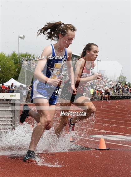 Thumbnail 1 in Section V Finals (Girls Steeplechase) photogallery.