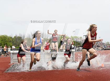 Thumbnail 2 in Section V Finals (Girls Steeplechase) photogallery.