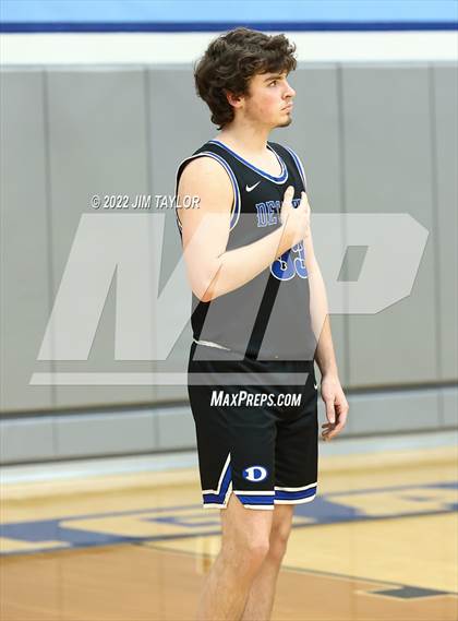 Thumbnail 1 in Decatur vs Young Men's Leadership Academy (UIL 4A Bi-District Playoff) photogallery.