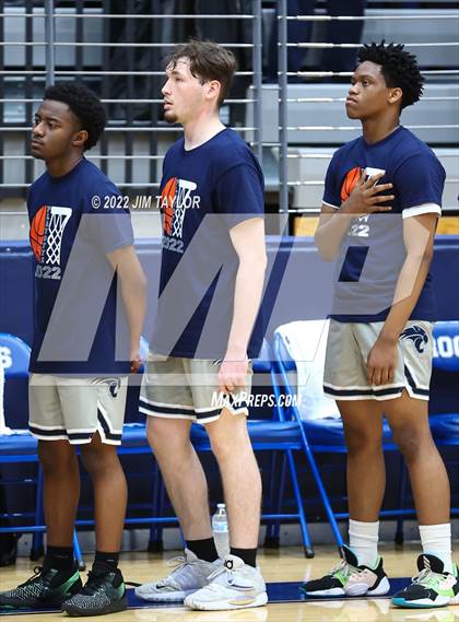 Thumbnail 2 in Decatur vs Young Men's Leadership Academy (UIL 4A Bi-District Playoff) photogallery.