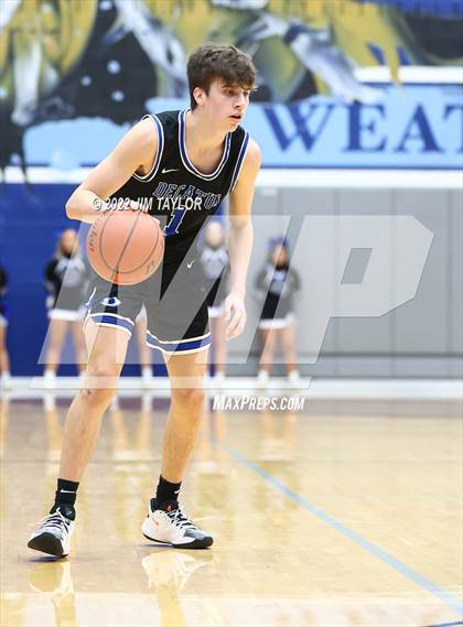Thumbnail 3 in Decatur vs Young Men's Leadership Academy (UIL 4A Bi-District Playoff) photogallery.