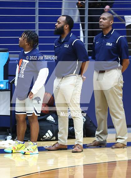 Thumbnail 1 in Decatur vs Young Men's Leadership Academy (UIL 4A Bi-District Playoff) photogallery.