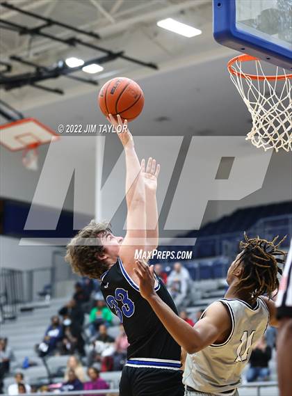 Thumbnail 1 in Decatur vs Young Men's Leadership Academy (UIL 4A Bi-District Playoff) photogallery.