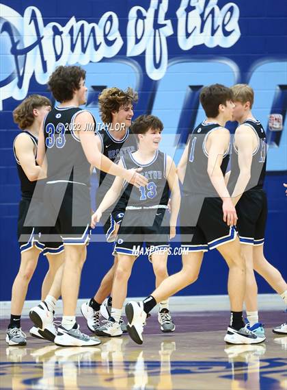Thumbnail 1 in Decatur vs Young Men's Leadership Academy (UIL 4A Bi-District Playoff) photogallery.