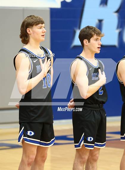 Thumbnail 2 in Decatur vs Young Men's Leadership Academy (UIL 4A Bi-District Playoff) photogallery.