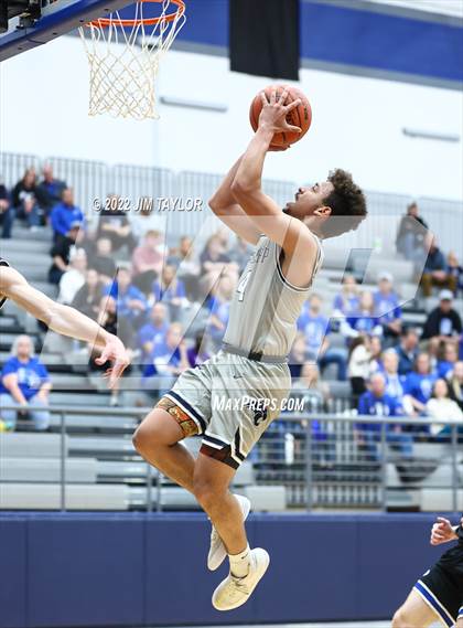 Thumbnail 3 in Decatur vs Young Men's Leadership Academy (UIL 4A Bi-District Playoff) photogallery.