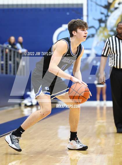 Thumbnail 1 in Decatur vs Young Men's Leadership Academy (UIL 4A Bi-District Playoff) photogallery.