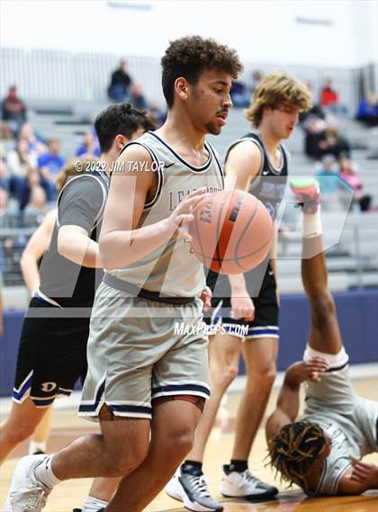 Thumbnail 3 in Decatur vs Young Men's Leadership Academy (UIL 4A Bi-District Playoff) photogallery.