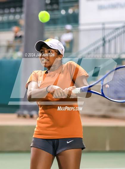 Thumbnail 1 in Round Rock Westwood vs Seven Lakes (UIL 6A Tennis Final) photogallery.