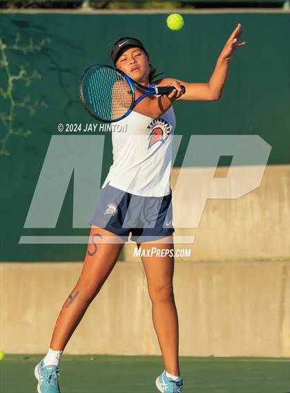 Thumbnail 1 in Round Rock Westwood vs Seven Lakes (UIL 6A Tennis Final) photogallery.