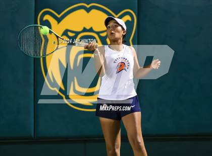 Thumbnail 3 in Round Rock Westwood vs Seven Lakes (UIL 6A Tennis Final) photogallery.