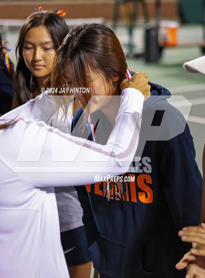 Thumbnail 1 in Round Rock Westwood vs Seven Lakes (UIL 6A Tennis Final) photogallery.
