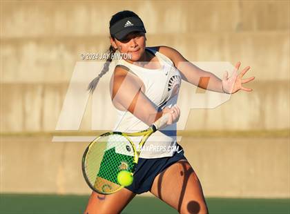 Thumbnail 1 in Round Rock Westwood vs Seven Lakes (UIL 6A Tennis Final) photogallery.