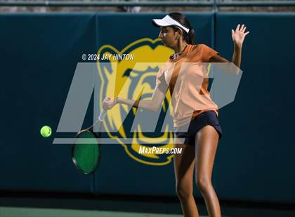 Thumbnail 1 in Round Rock Westwood vs Seven Lakes (UIL 6A Tennis Final) photogallery.