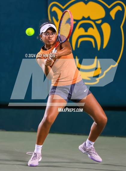 Thumbnail 1 in Round Rock Westwood vs Seven Lakes (UIL 6A Tennis Final) photogallery.